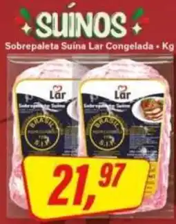 Rede Supermarket Sobrepelata Suína Lar Congelada oferta