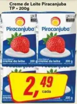 Rede Supermarket Creme de leite piracanjuba oferta