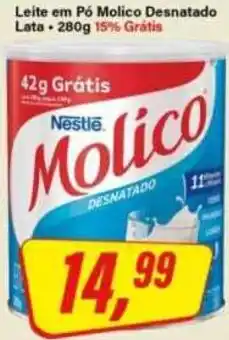 Rede Supermarket Leite em Pó Molico Desnatado oferta
