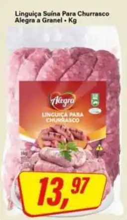 Rede Supermarket Linguiça Suína Para Churrasco oferta