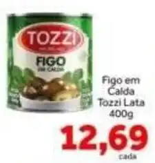 Shibata Supermercados Figo em calda tozzi lata oferta