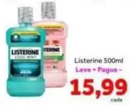 Shibata Supermercados Listerine cool mint oferta