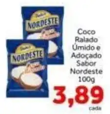 Shibata Supermercados Coco Ralado Úmido e Adoçado Sabor Nordeste oferta