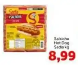 Shibata Supermercados Salsicha Hot Dog Sadia kg oferta