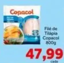 Shibata Supermercados Filé de Tilápia Copacol oferta