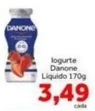 Shibata Supermercados Iogurte Danone Liquido oferta