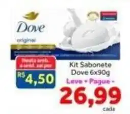 Shibata Supermercados Kit Sabonete Dove oferta