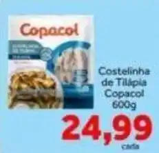 Shibata Supermercados Costelinha de Tilápia Copacol oferta