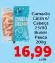 Shibata Supermercados Camarão cinza s/ cabeça oferta