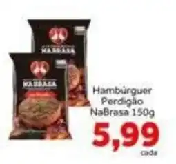 Shibata Supermercados Hambúrguer Perdigão NaBrasa oferta