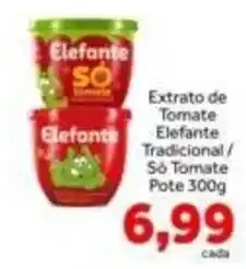 Shibata Supermercados Extrato de Tomate Elefante Tradicional / Só Tomate oferta