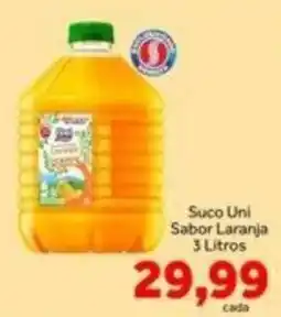 Shibata Supermercados Suco Uni Sabor Laranja oferta