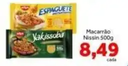 Shibata Supermercados Macarrão Nissin oferta