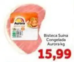 Shibata Supermercados Bisteca Suina Congelada Aurora kg oferta