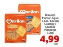 Shibata Supermercados Biscoito Marilan Água e Sal / Cream Cracker oferta