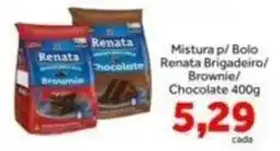 Shibata Supermercados Mistura p/ Bolo Renata Brigadeiro/ Brownie oferta