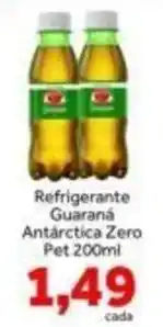 Shibata Supermercados Refrigerante Guaraná Antártica Zero Pet oferta