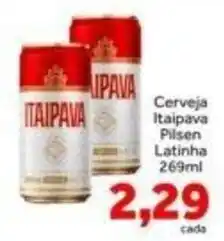 Shibata Supermercados Cerveja Itaipava Pilsen Latinha oferta