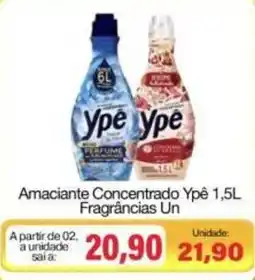 Spani Atacadista Amaciante Concentrado Ypé 1,5L Fragrâncias Un oferta