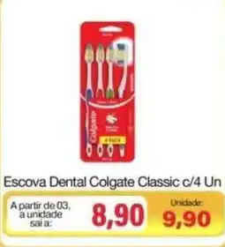 Spani Atacadista Escova Dental Colgate Classic c/4 Un oferta