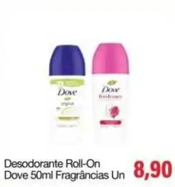 Spani Atacadista Desodorante Roll-On Dove 50ml Fragrâncias Un oferta