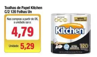 Spani Atacadista Toalhas de Papel Kitchen oferta