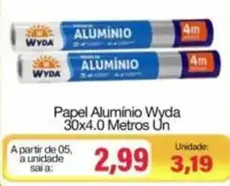 Spani Atacadista Papel alumínio wyda oferta