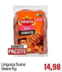 Spani Atacadista Linguiça Suína Seara oferta