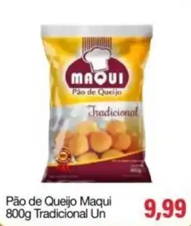 Spani Atacadista Pão de Queijo Maqui Tradicional oferta