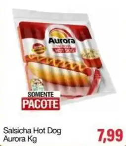 Spani Atacadista Salsicha Hot Dog Aurora Kg oferta