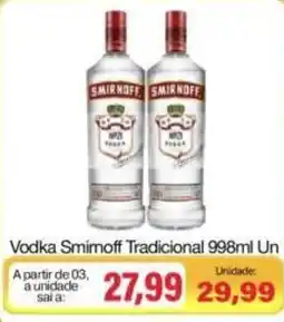 Spani Atacadista Vodka smirnoff tradicional oferta