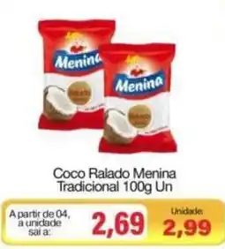 Spani Atacadista Coco Ralado Menina Tradicional oferta