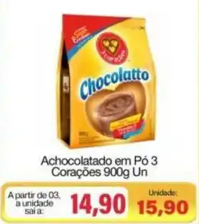 Spani Atacadista Achocolatado em Pó 3 Corações oferta