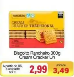 Spani Atacadista Biscoito rancheiro cream cracker un oferta