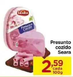Carrefour Presunto cozido Seara oferta