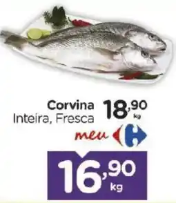 Carrefour Corvina inteira, fresca oferta