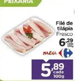 Carrefour Filé de tilápia fresco oferta
