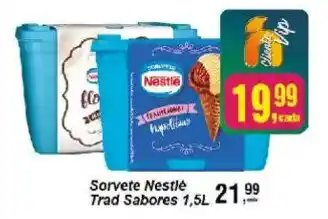 Sorvete Nestlé Trad Sabores
