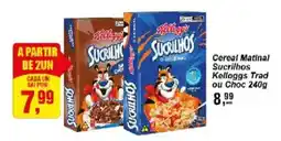 Negreiros Cereal Matinal Sucrilhos Kellogg's Trad ou Choc oferta