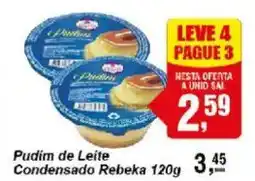 Negreiros Pudim de Leite Condensado Rebeka oferta