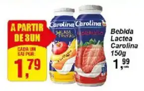 Negreiros Bebida Lactea Carolina oferta