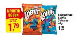 Negreiros Salgadinho Lobits Sabores oferta
