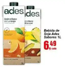 Negreiros Bebida de Soja Ades Sabores oferta