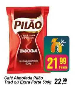 Negreiros Café Almofada Pilão oferta
