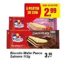 Negreiros Biscoito Wafer Panco Sabores oferta