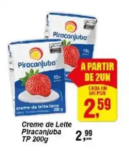 Negreiros Creme de Leite Piracanjuba oferta