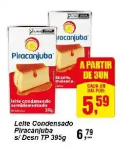 Negreiros Leite Condensado Piracanjuba s/ Desn TP 395g oferta