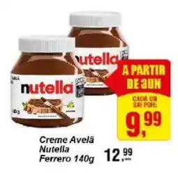 Negreiros Creme Avelã Nutella Ferrero oferta