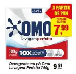 Negreiros Detergente em pó Omo Lavagem Perfeita oferta