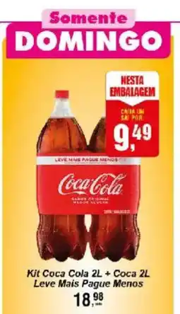 Negreiros Kit Coca Cola 2L + Coca 2L oferta